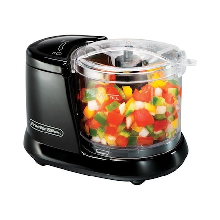 Hamilton Beach Proctor Silex Matte Black 1.5 cups Food Chopper 80 W 72507PS
